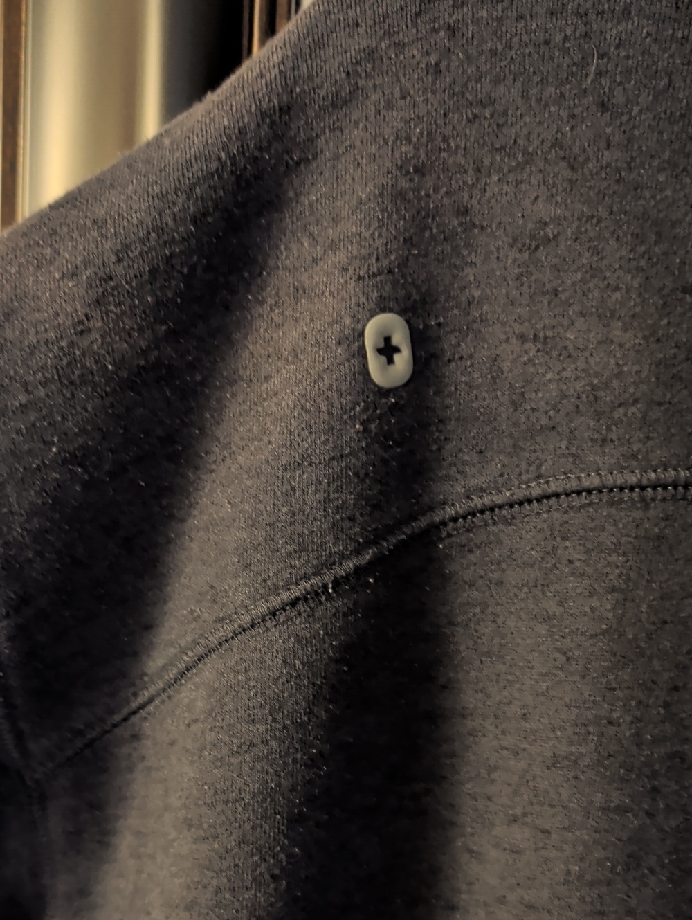 Figs Women's Dark Navy Pullover Hoodie - Picture 8 of 11